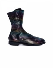 Guidi Rainbow Leather Zip Boots 164375